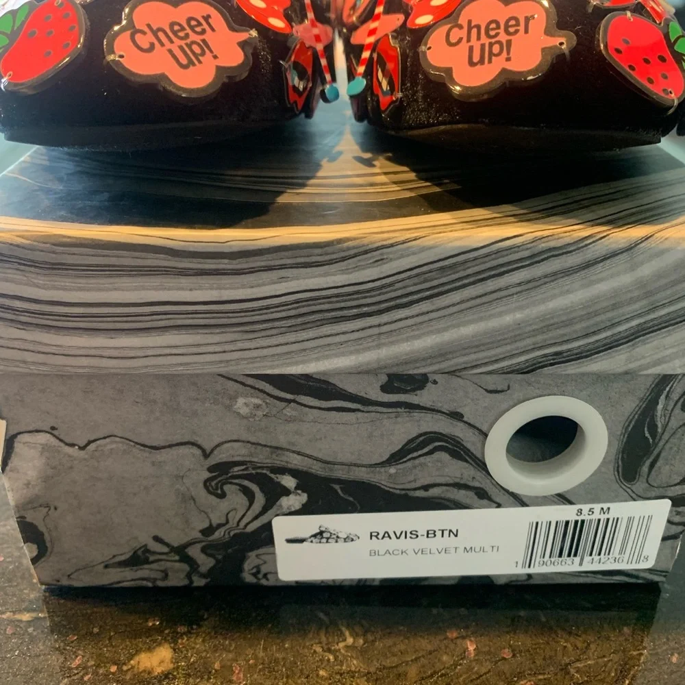 Jeffrey Campbell Ravis Button Mule - Picture 2 of 7